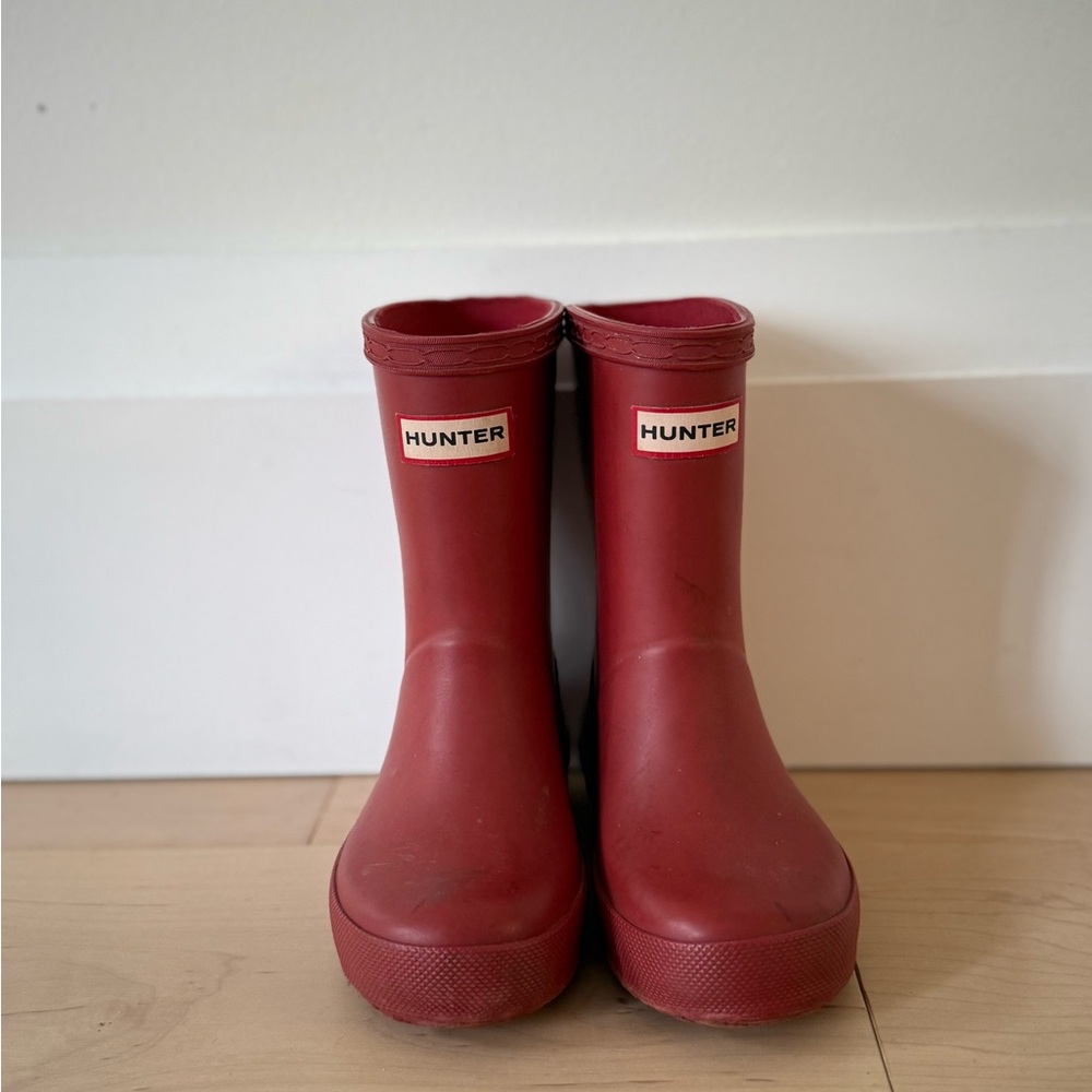 Hunter Classic Red Waterproof Boots